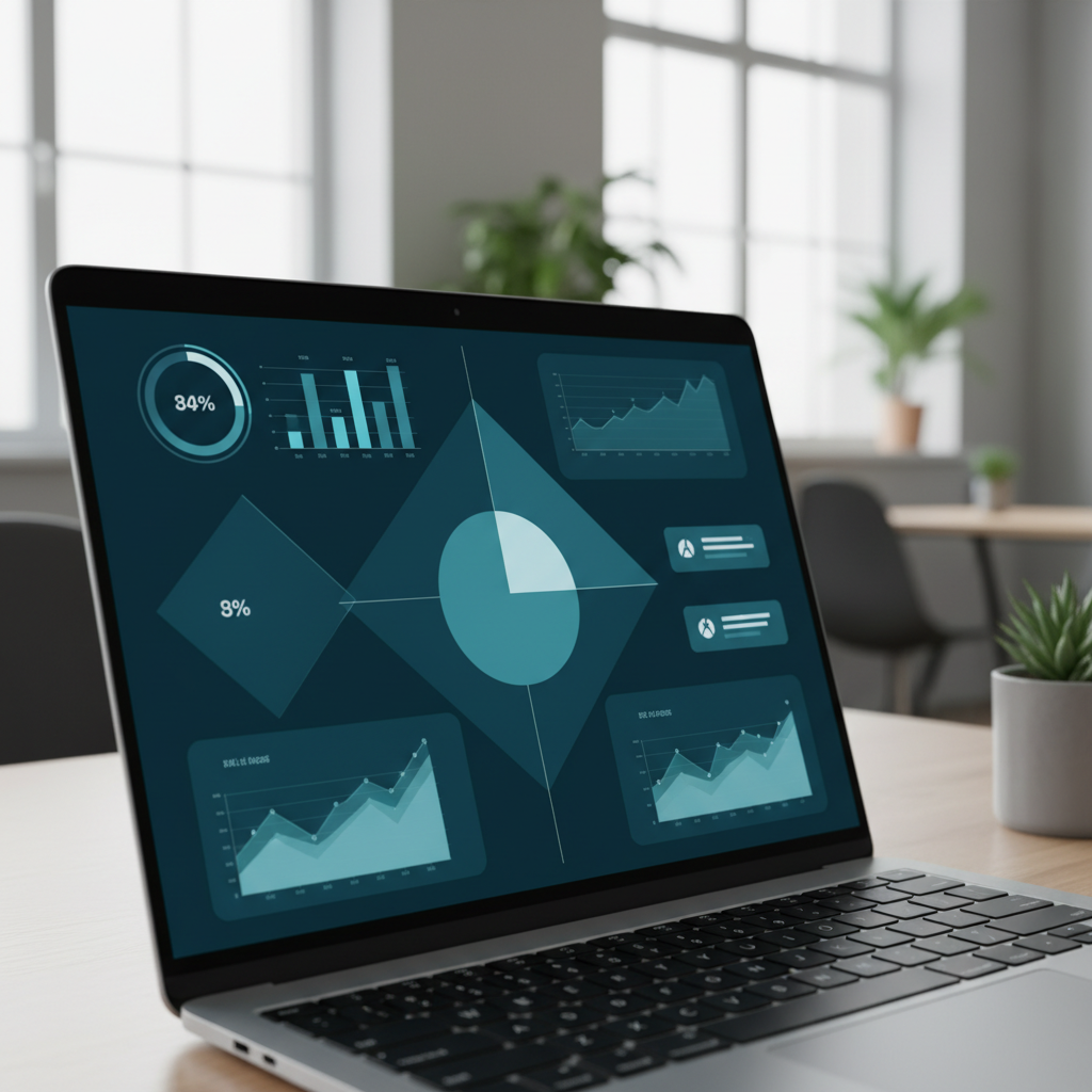 AI resultater og data dashboard