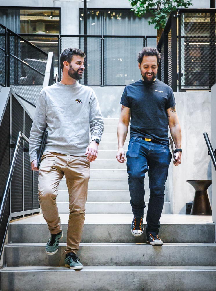 Jacob og Frederick fra HverdagsAI